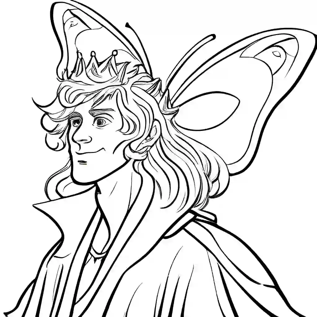Fairy Prince coloring pages